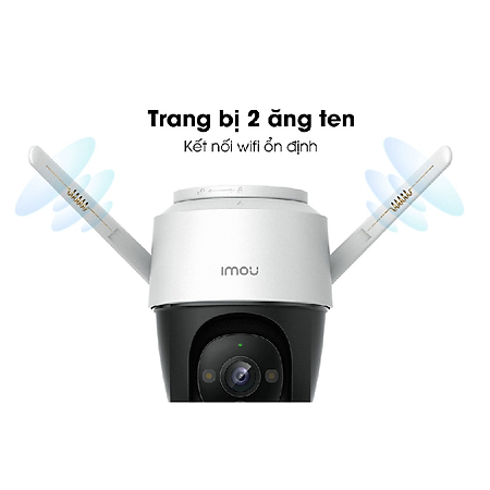 Camera IMOU S21FP S41FP tích hợp mic, phát hiện chuyển động, chống nước IP66 - Hàng chính hãng