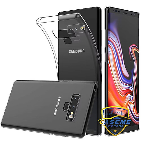 Ốp lưng dành cho Samsung Galaxy Note 9 silicon TPU dẻo trong suốt dày dặn chống sốc, chống xước cao cấp - Hàng chính hãng