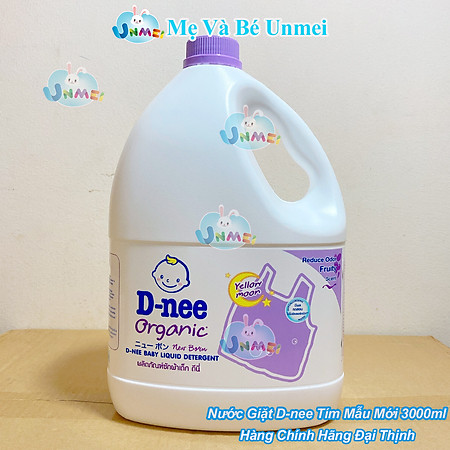 Nước Giặt Quần Áo Em Bé D-nee Hương Lavender 3L - [8851989061535]