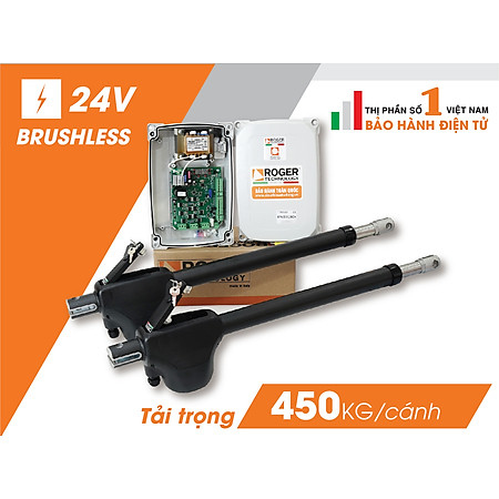 Motor cổng tự động tay đòn Roger Italia Monos 4