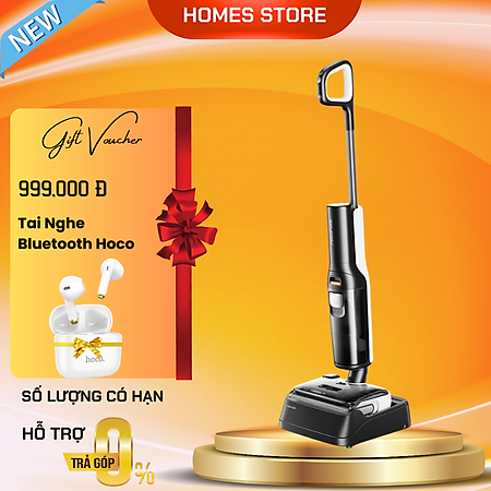 Máy Hút Bụi Lau Sàn Roborock F25 Sấy Giẻ Lau Bằng Khí Nóng Khử Khuẩn 22.000 Pa - Hàng Chính Hãng