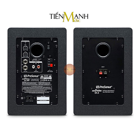 Loa Kiểm Âm Presonus E4.5 BT - Eris Powered Studio Monitor Speaker Nghe Nhạc E45 BT Gen2 Pair Hàng Chính Hãng
