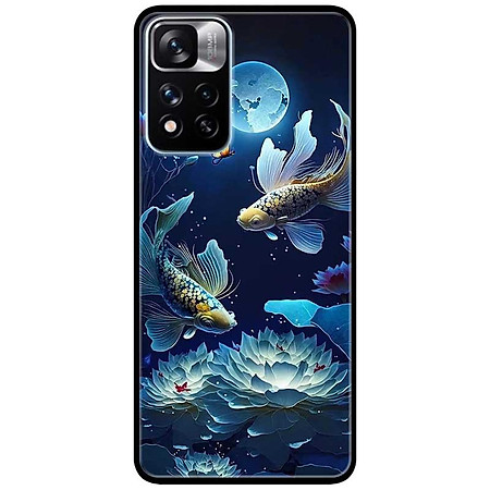 Ốp lưng cho Xiaomi Redmi Note 11 - 11S 4G - Redmi Note 11 5G - 11 Pro Q.Tế - 11 Pro N.Địa - Đôi Cá Đem - Hàng Chính Hãng