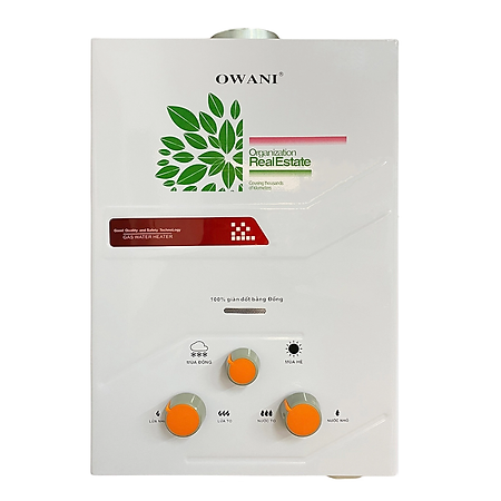 Bình Tắm Dùng Gas OWANI D-326 Ống Đồng 8MM - Hàng Chính Hãng