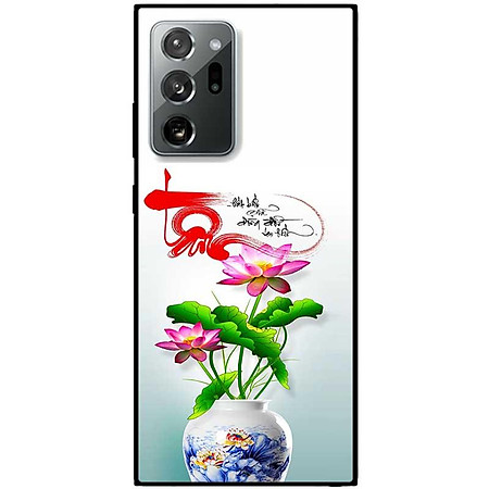 Ốp lưng cho Samsung Note 10 - Note 10 Plus - Note 20 - Note 20 Ultra - Sen Tâm Hoa - Hàng Chính Hãng