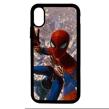 Ốp lưng cho iPhone XS MAX mẫu  NHỆN 2 - Hàng chính hãng