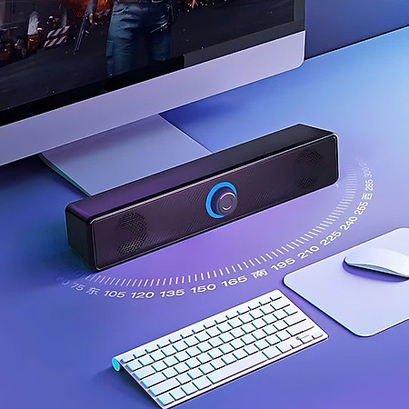 Loa Buletooth Bass siêu mạnh kết nối PC Laptop điện thoại tivi, loa vi tính để bàn E-3511 công suất 6W Usb/ jack 3.5mm – Hàng chính hãng