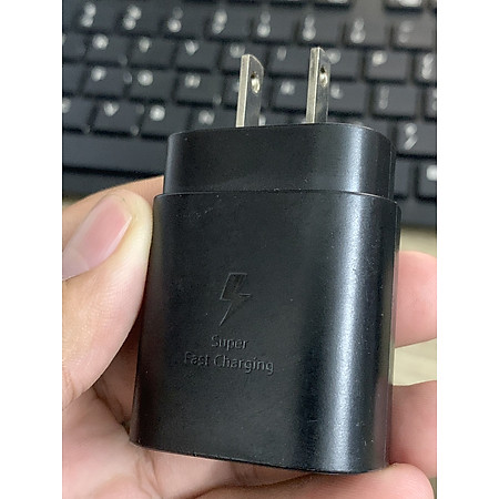 Củ sạc 25w dùng cho Samsung Galaxy Note 10, Note 10 Lite, Note 10 Plus, S10 , S20 , A Series đầu type - C - Hàng nhập khẩu