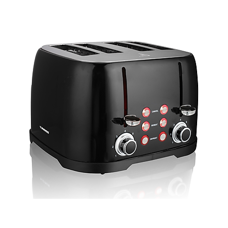 Máy Nướng Bánh Mì Sandwich 4 Lát Tiross TS9660 - c- Hàng Chính Hãng