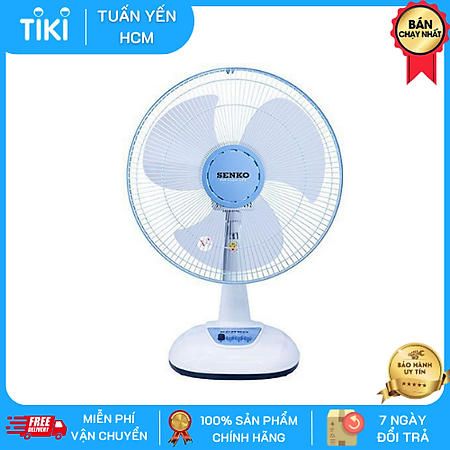 Quạt bàn Senko B1616 hàng chính hãng (màu sắc ngẫu nhiên)
