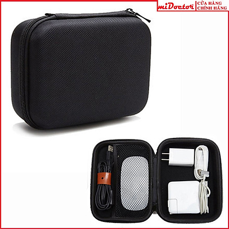 Hộp Đựng Tai Nghe, Cáp Sạc, Pin Sạc Dự Phòng, Ổ Cứng, Cáp USB, Pin Dự Phòng – Túi Đựng Củ Sạc Điện Thoại Đồng Hồ Thông Minh Bảo Vệ Phụ Kiện Di Động LapTop Hàng Chính Hãng miDoctor