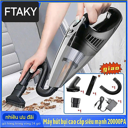 Máy Hút Bụi Giường Nệm Xiaomi cầm tay mini lực hút siêu mạnh hút bụi ô tô giường đệm sạc USB - Hàng Chính Hãng