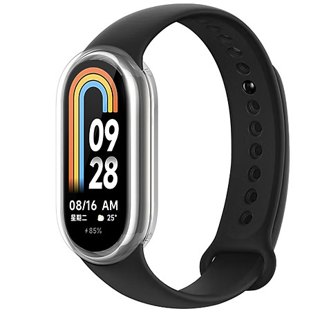 Ốp Case TPU chống va đập cho Xiaomi Mi Band 8 / Xiaomi Mi Band 9 / Xiaomi Mi Band 10 - Hàng Chính Hãng