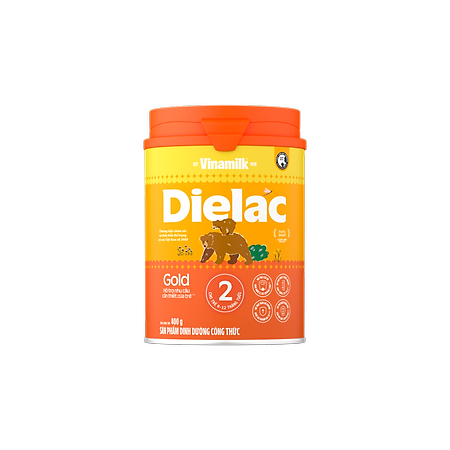 Sữa Bột Vinamilk Dielac Alpha Gold IQ Step 2 Hộp Thiếc (400g)