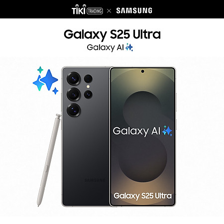 Điện thoại Samsung Galaxy S25 Ultra, Điện thoại AI, Tìm kiếm thông minh, Video camera đêm Nightography, S Pen đa nhiệm - Hàng Chính Hãng