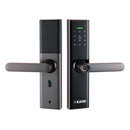 Khóa Vân Tay Kaimi S12- Viền Đồng