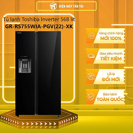 GR-RS755WIA-PGV(22)-XK - Tủ Lạnh Toshiba GR-RS755WIA-PGV(22)-XK  - Hàng Chính Hãng - Chỉ Giao Hồ Chí Minh