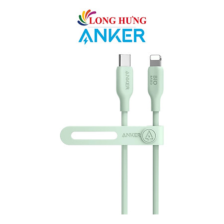 Cáp USB Type-C to iP Anker 542 MFI TPE 30W 0.9m A80A1/1.8m A80A2 - Hàng chính hãng