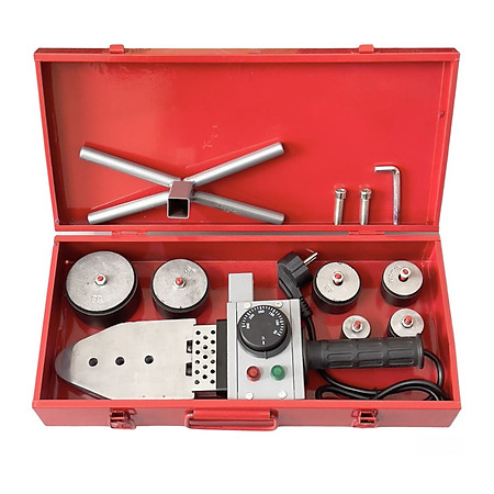 Máy hàn nhiệt ống nước WM-10, dòng sản phẩm cao cấp công suất thực 1000W 3 lỗ,6 đầu hàn 20-63mm