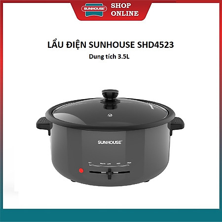 Nồi lẩu điện SUNHOUSE SHD4523 - Hàng chính hãng