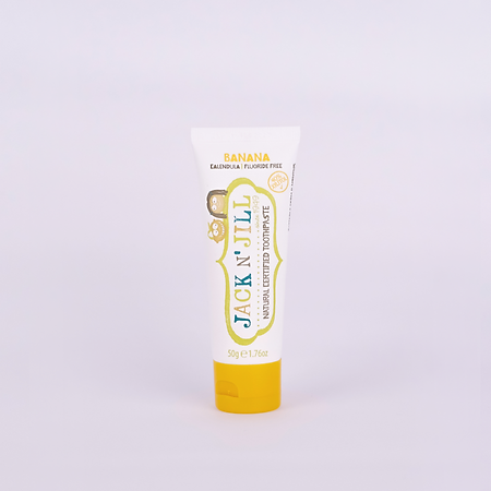 Kem đánh răng hữu cơ cho bé Jack N' Jill 50G - Vị chuối (Từ 6 tháng)