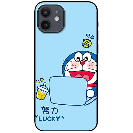 Ốp lưng cho iPhone 12 - iPhone 12 Pro - 12 Pro Max - 13 Mini - iPhone 13 - 13 Pro - 13 Pro Max - Mèo Lucky - Hàng Chính Hãng