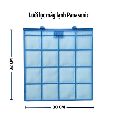 BỘ 2 TẤM LƯỚI LỌC MÁY LẠNH PANASONIC 1HP – 1.5HP – HÀNG CHÍNH HÃNG