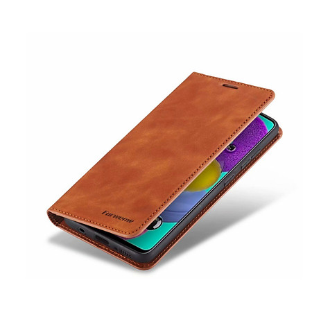 Bao da bò non dạng ví hãng Greencase dành cho Samsung Galaxy A32 4G, A52, A72 - Hàng chính hãng