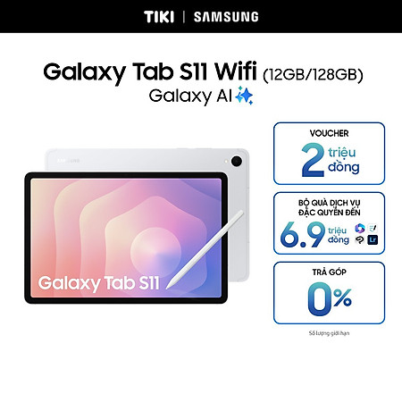 Máy Tính Bảng Galaxy Tab S11 Wifi (12GB/128GB) - Hàng Chính Hãng