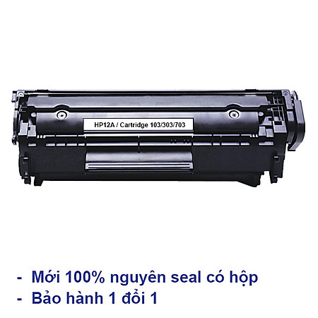 Hộp mực 12A (hàng nhập khẩu) dùng cho máy in Canon LBP 2900, 3000 - HP Laserjet 1020, 1022, MF4320d, MF4350d - Cartridge Q2612A