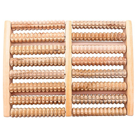 Bàn Lăn Massage Chân Bằng Gỗ 5 Hàng, 6 Hàng, 7 Hàng, 8 Hàng Giúp Lưu Thông Kinh Mạch, Cải Thiện Giấc Ngủ, Bảo Vệ Sức Khỏe – Bàn Lăn Chân Gỗ Cho Văn Phòng, Gia Đình