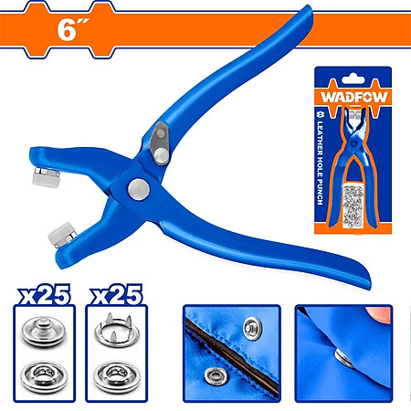 KỀM BẤM KHUY ÁO 6" WLH4601 WADFOW - HÀNG CHÍNH HÃNG