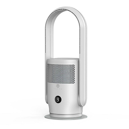 Máy Lọc Không Khí ULTTY SKJ-CR021 Dạng Quạt, Chế Độ Làm Mát 9 Cấp, Bộ Lọc HEPA H13 Loại Bỏ 99,97% Bụi Mịn, Vi Khuẩn, Virut - Màu Trắng - Hàng Chính Hãng