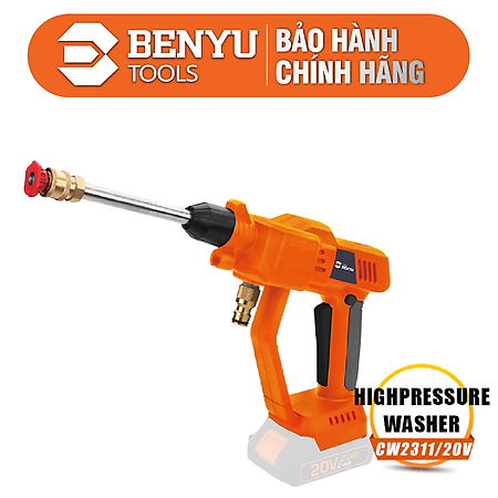 Thân máy xịt rửa áp lực cao dùng pin BENYU CW2311/20V