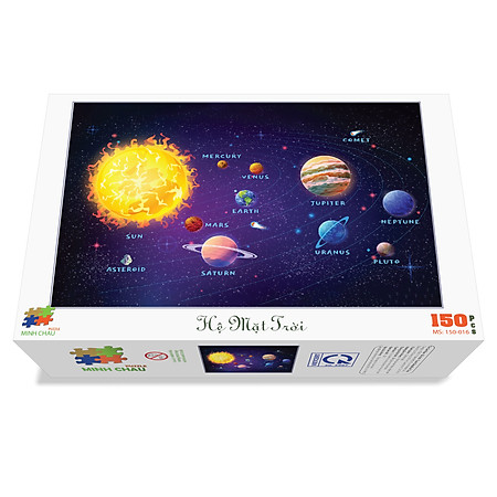 Bộ tranh xếp hình 150 mảnh – Hệ Mặt Trời