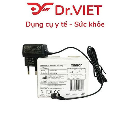 Bộ Đổi Nguồn Chính Hãng Omron HHP-CM01-AP + Máy Đo Huyết Áp Bắp Tay Omron HEM-7142T2 – combo tiện lợi và tiết kiệm nhất 2025, giúp bạn theo dõi huyết áp chính xác – an toàn – ổn định mọi lúc, không lo hết pin hay sai lệch kết quả đo