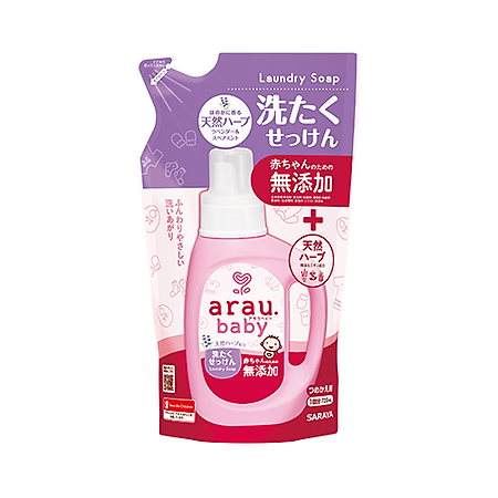 Nước giặt thảo mộc cho bé Arau Baby - Túi 720ml