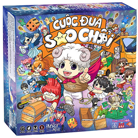 Boardgame Lớp Học Mật Ngữ - Cuộc Đua Sao Chổi