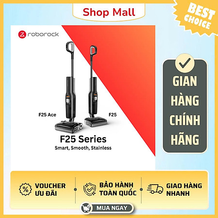 Máy hút bụi lau nhà cầm tay Roborock F25 – Hàng Chính Hãng