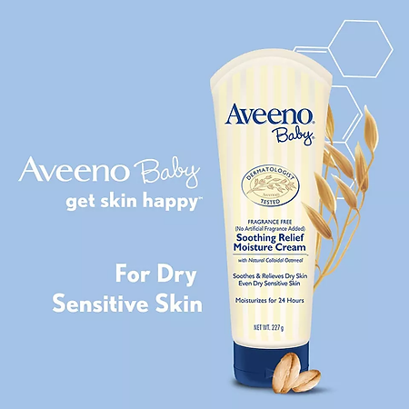 Kem dưỡng Aveeno Baby cho da khô và nhạy cảm 227g - 101016747