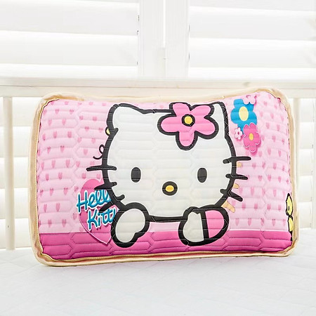 Gối điều hoà cho bé LIDACO chất liệu tencel mềm mát kèm ruột matxa kích thước 30x50cm