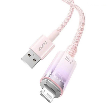 Cáp sạc nhanh tự ngắt Baseus Explorer Series 2 USB to iP 2.4A CATS- hàng chính hãng