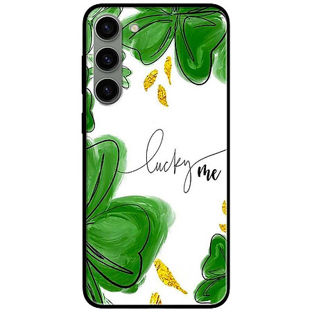Ốp lưng cho Samsung S21 FE - S23 - S23 Plus - S23 Ultra - S24 - S24 Ultra - Bốn Lá May Mắn - Hàng Chính Hãng
