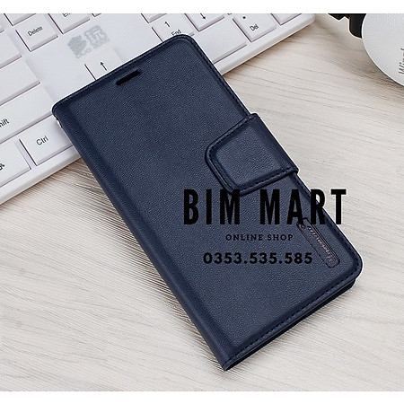 Bao da dạng ví dành cho Samsung A23 Hanman có quai cài - Hàng Chính Hãng