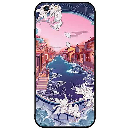 Ốp lưng in cho Iphone 6/6s Mẫu Khung Cảnh