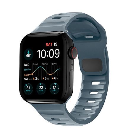 Dây Đồng Hồ Dành Cho Apple Watch KAi.N Sport Carbon- Hàng Chính Hãng