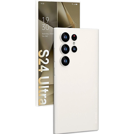 Ốp lưng lụa cho SamSung Galaxy S24 Ultra 5G chính hãng Memumi siêu mỏng, chống vân tay, bảo vệ camera sau - Hàng chính hãng