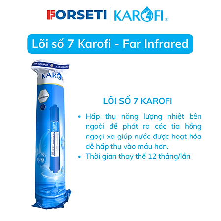 Lõi lọc Karofi số 8 (Lõi Hồng ngoại) - Chính Hãng