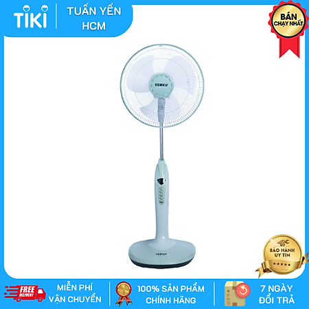 Quạt đứng Senko có đèn DD1602 hàng chính hãng màu sắc ngẫu nhiên