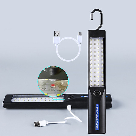 Đèn Pin LED Cầm Tay Đa Năng Sạc USB Tiện Dụng Cho Xe Hơi, Đi Du Lịch,Cắm Trại..